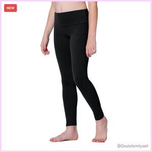 Girls Athletic Leggings Dance Workout Yoga Pants Hidden Pocket Soft